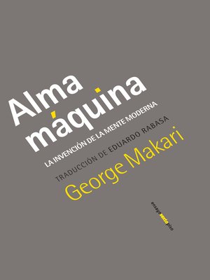 cover image of Alma máquina